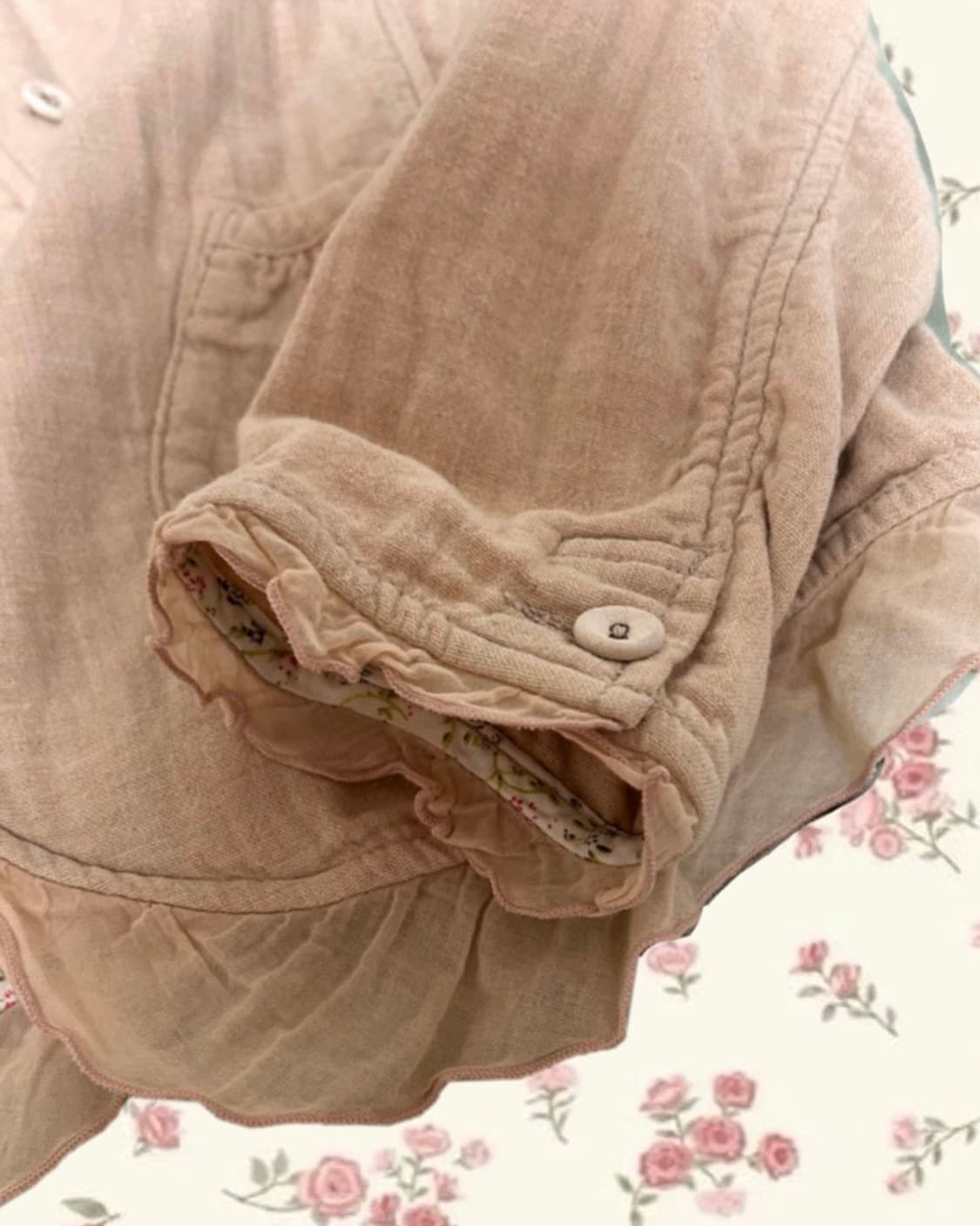 빈티지 모리 플로럴 레이스 자켓 상품이미지5