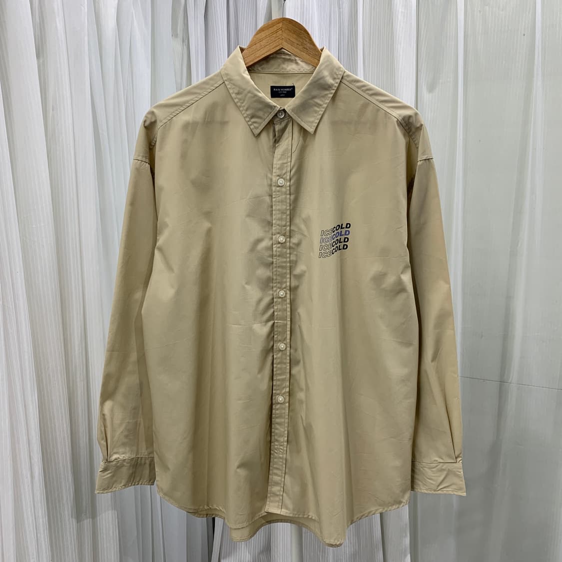 백넘버 ICECOLD 프린팅 셔츠 1714 상품이미지2