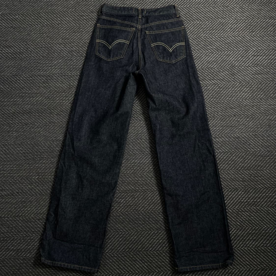 Hake 스트레이트 핏 인디고 데님 팬츠y 4585 상품이미지2