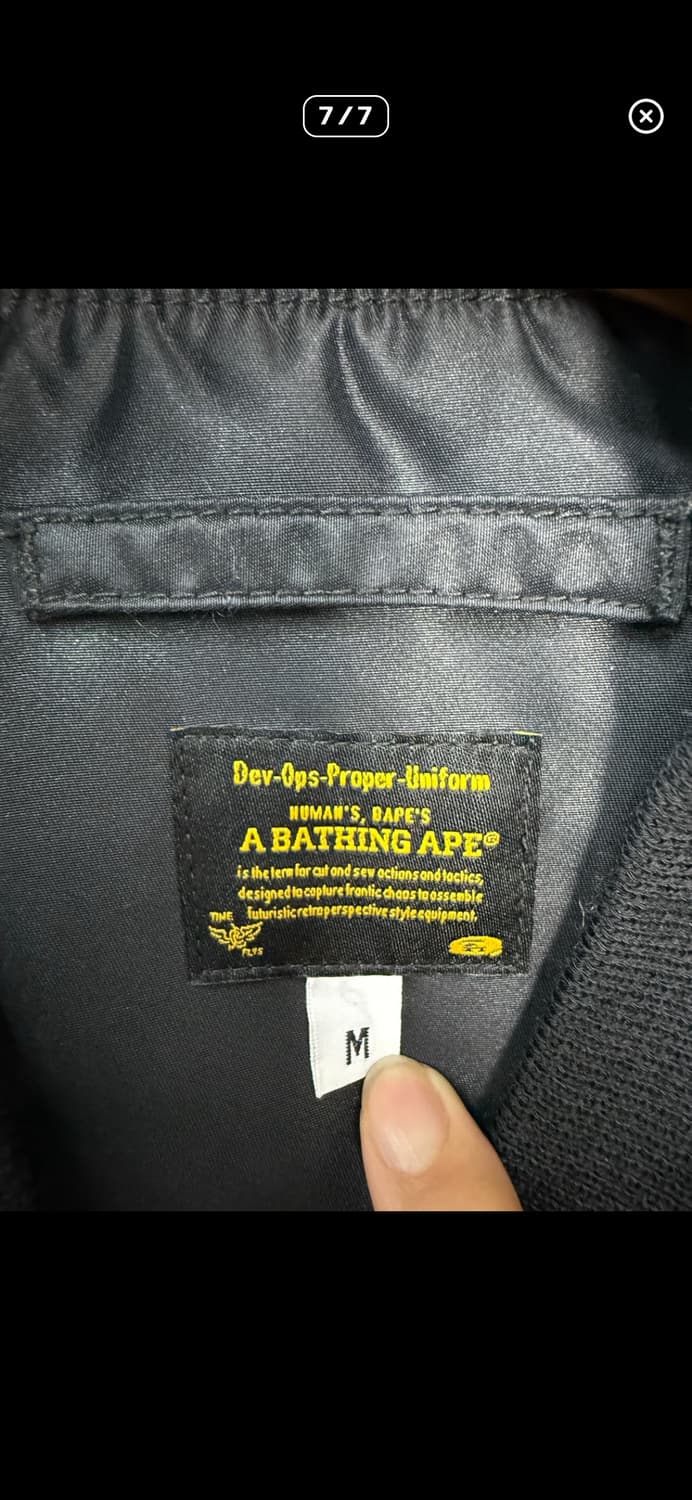 베이프 항공 봄버 자켓 A3555 상품이미지7