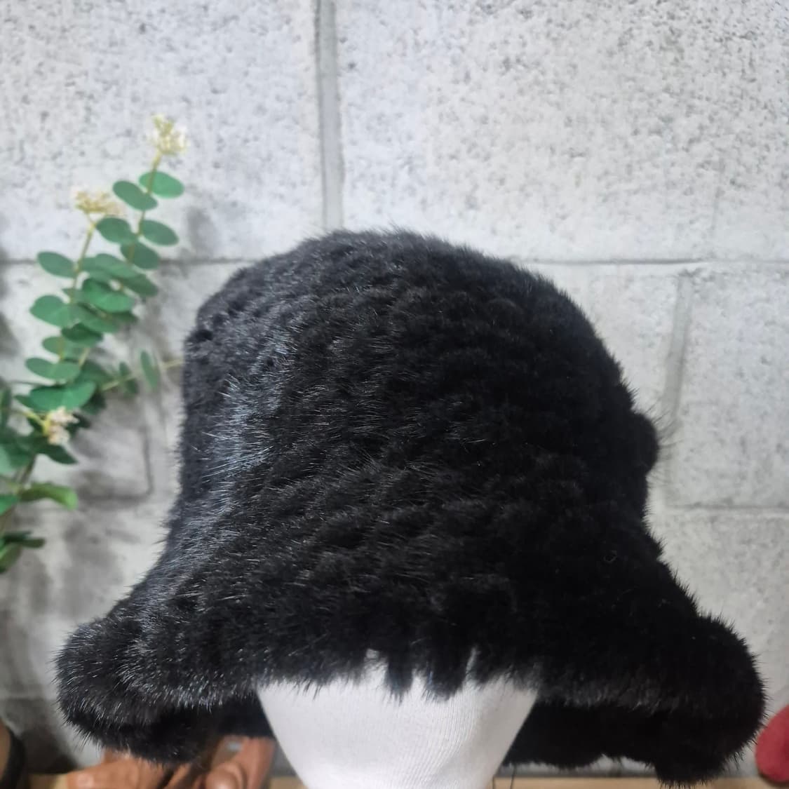 밍크니팅모자 (새제품) 상품이미지6