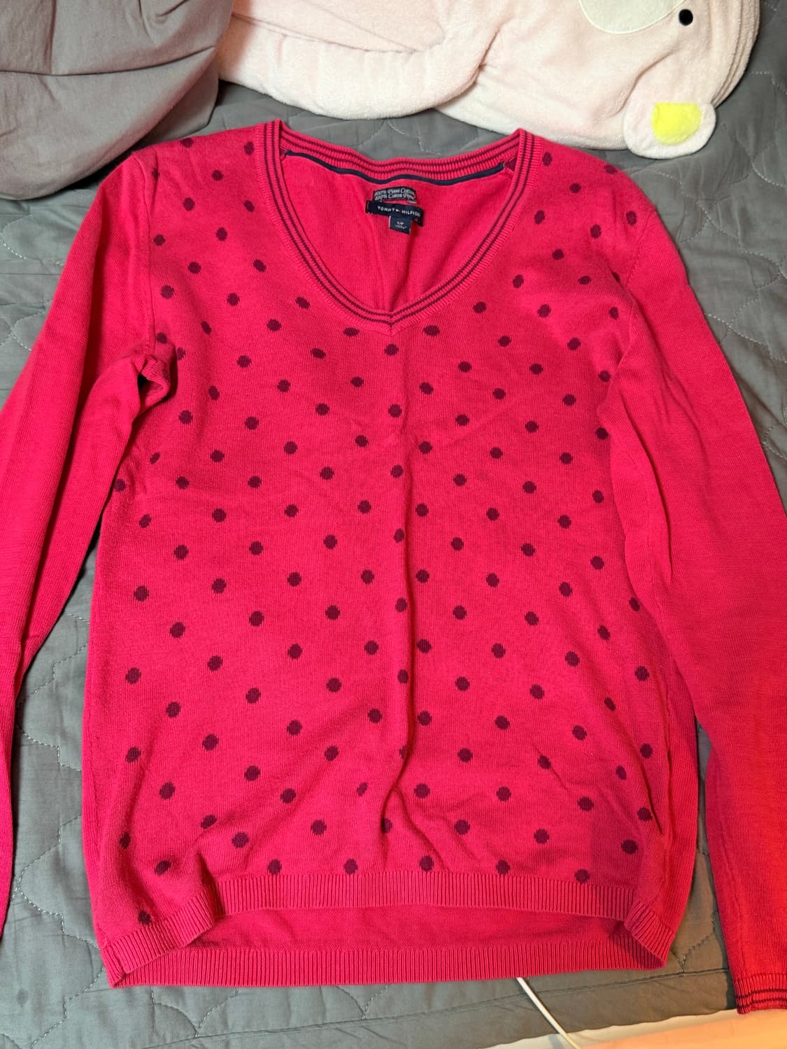 타미힐피거 도트 니트 SP 상품이미지3