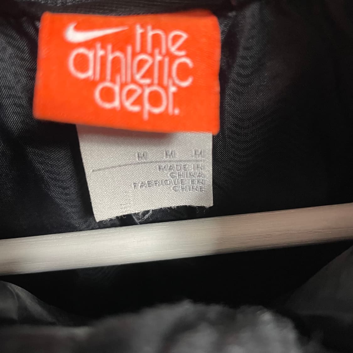 [M] 나이키 블랙 퀼팅 경량패딩 상품이미지2