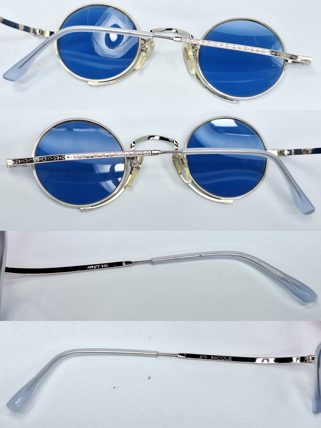 90's 일본 빈티지 하이엔드/Nicole 2171 미츠히로 마츠다 안경 상품이미지8