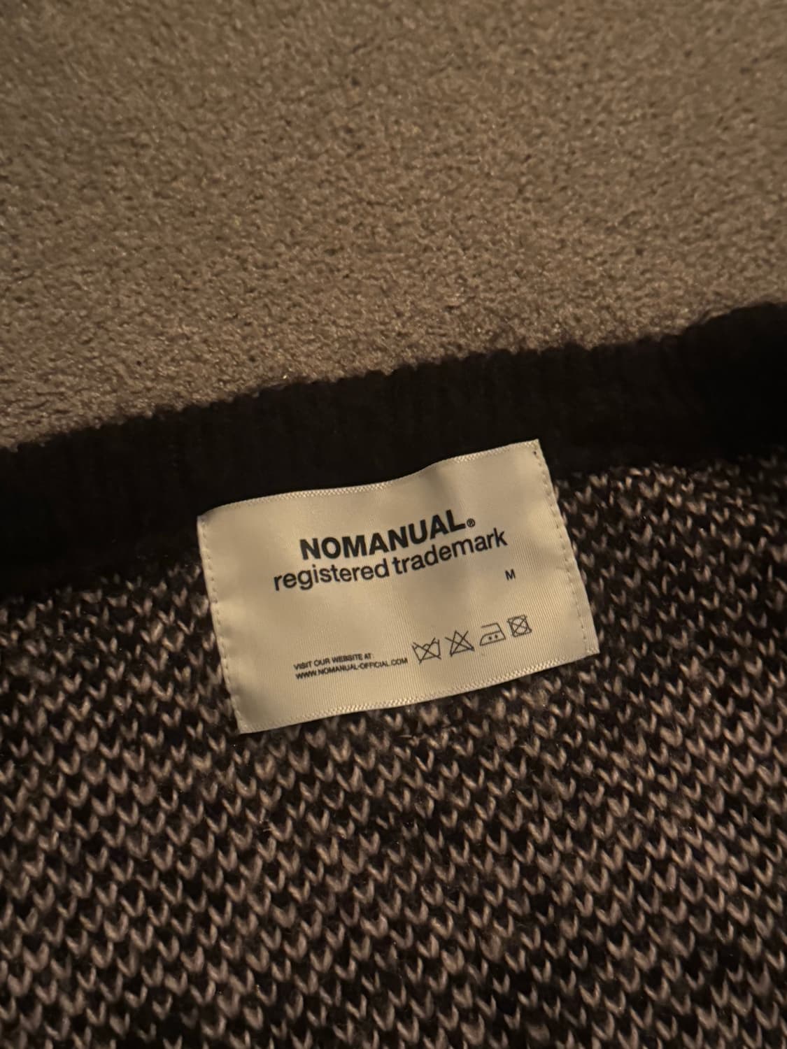 노메뉴얼 가디건 M 상품이미지2
