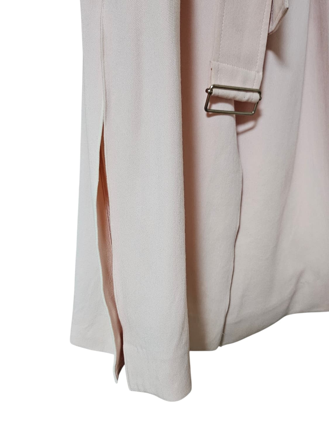 🌸봄코트 | 듀엘 베이비핑크 벨트 트렌치 55 | 화사핏 상품이미지6