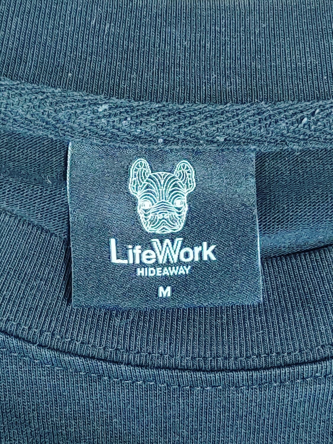 Life Work 라이프워크 반팔 라운드티(블흰) 상품이미지5