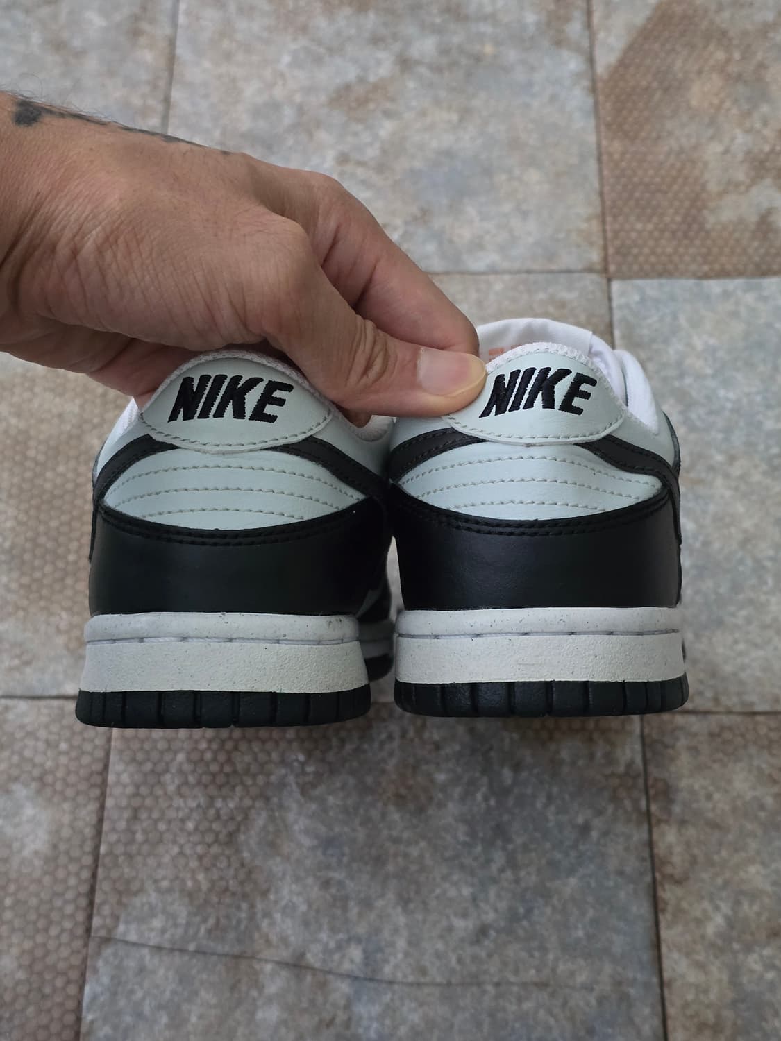 (235)나이키 덩크 로우 블랙 라이트 실버  상품이미지7