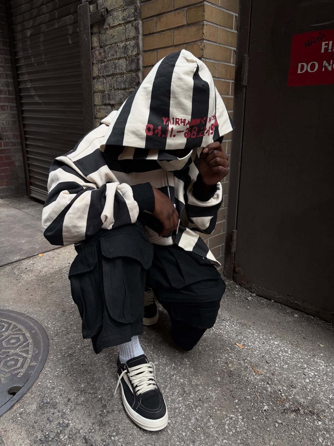 Syair saihara 2x 프리즌 후드집업  상품이미지1