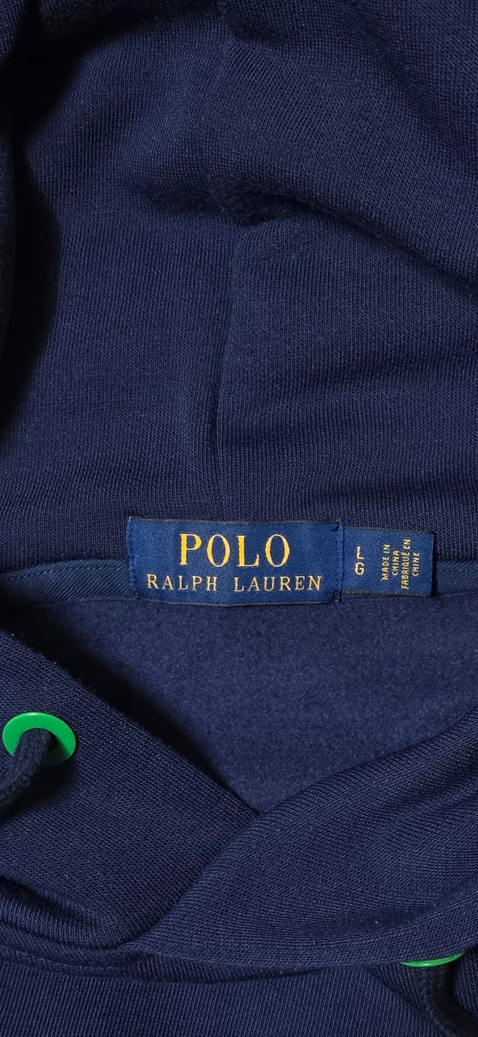 폴로 랄프로렌 네이비 후드티 L 상품이미지3