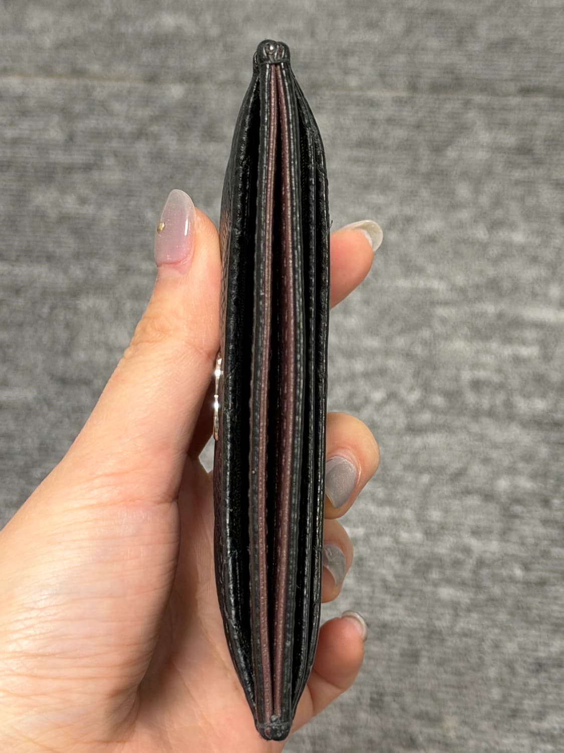 샤넬 클래식 카드홀더 은장 상품이미지6