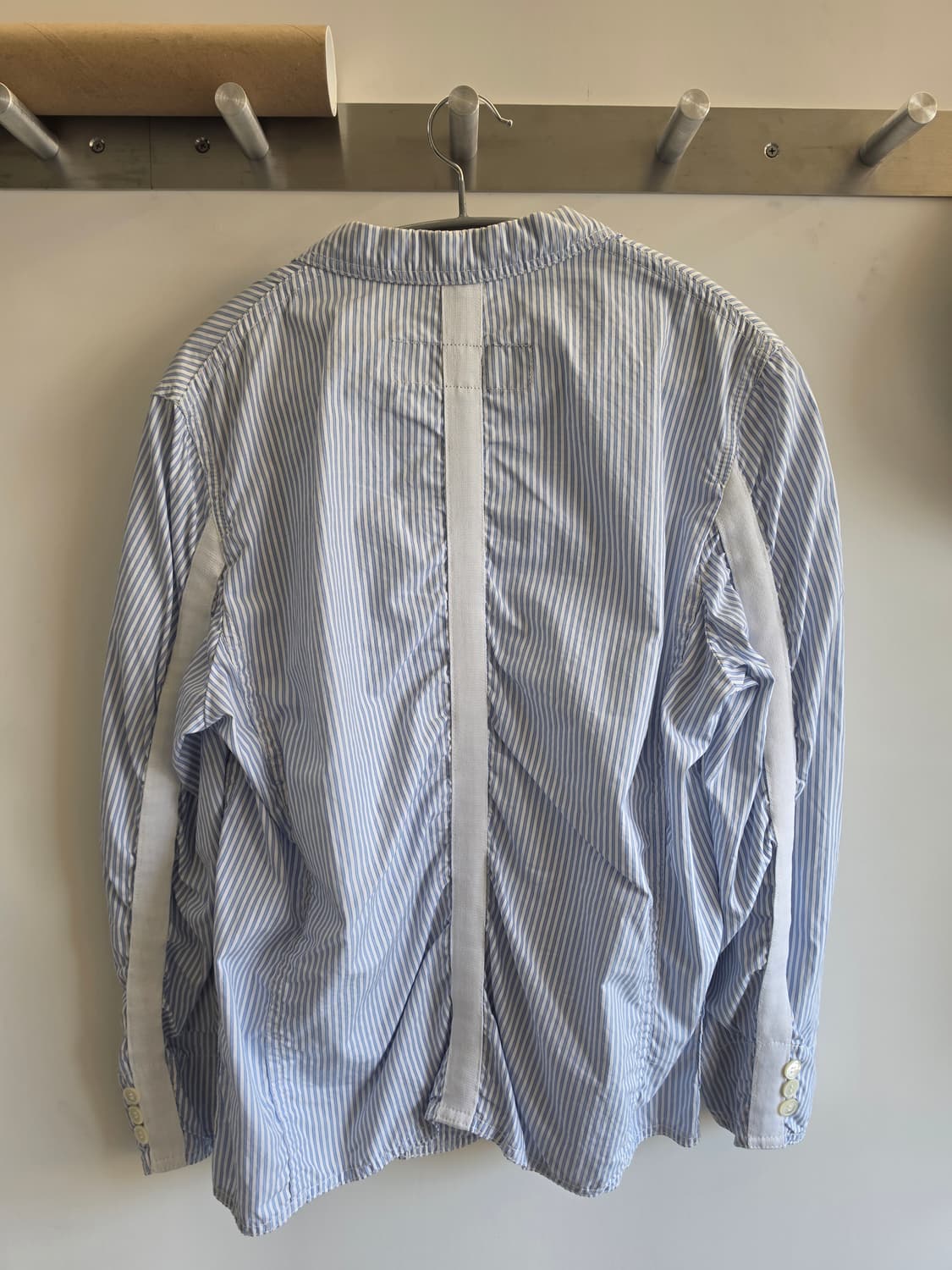 꼼데가르송 옴므 AD2007 퍼커링 스트라이프 자켓 상품이미지2