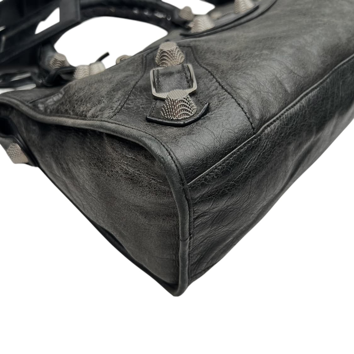 발렌시아가 자이언트 시티백 블랙. 모터백 르시티 르카골 상품이미지3