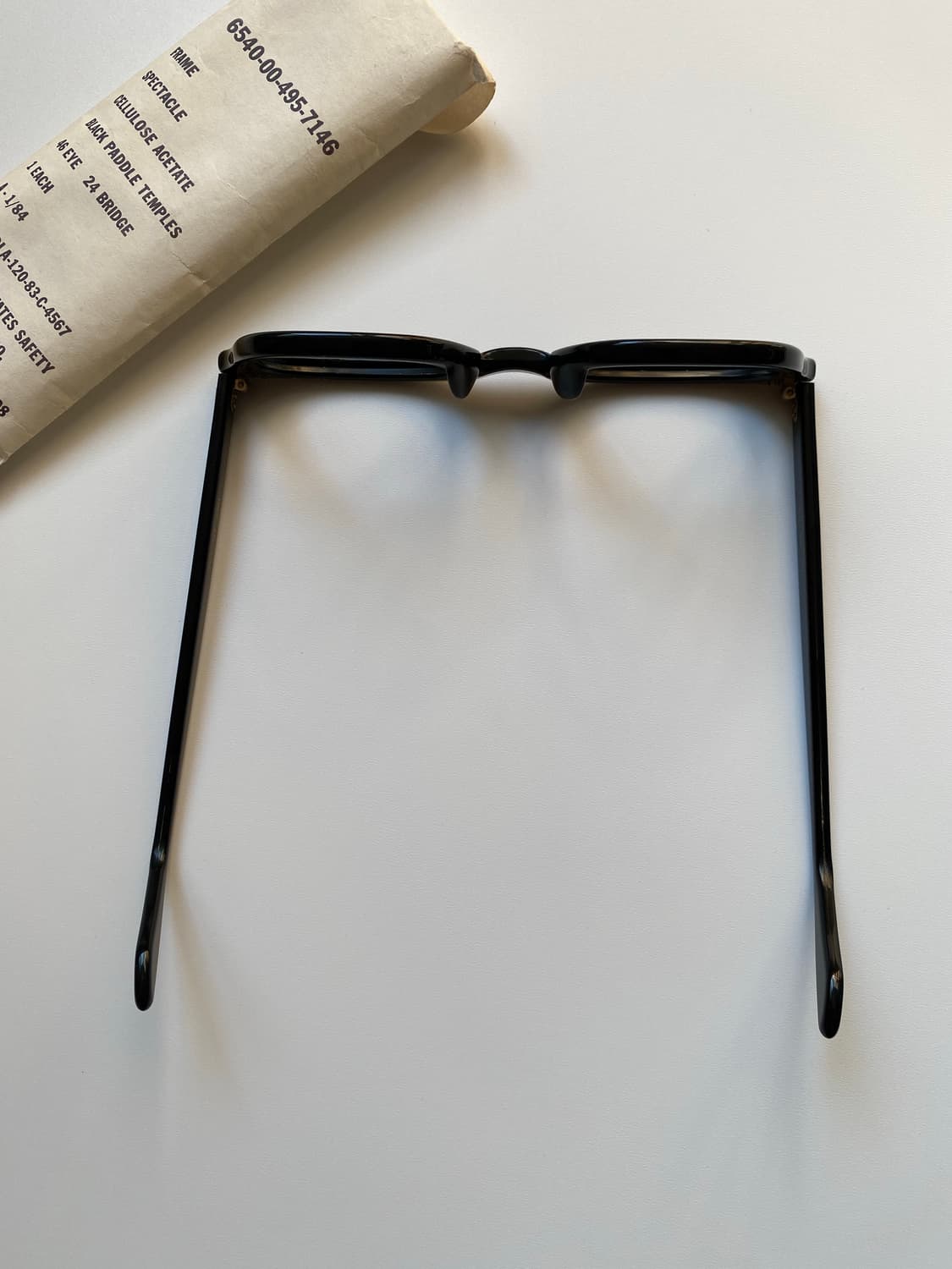 (데드스탁) USS usgi 2세대 빈티지 안경 미군 상품이미지8