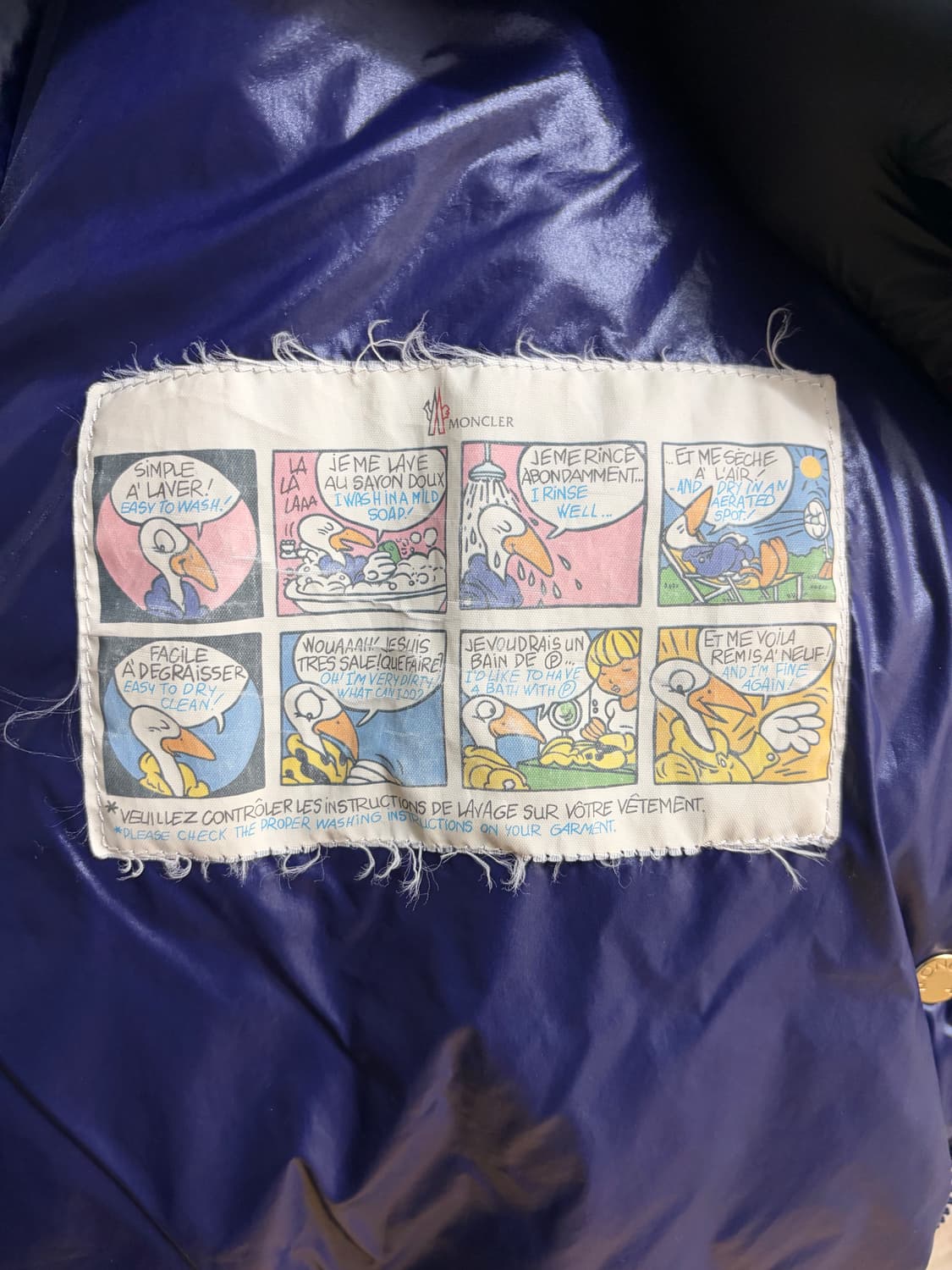 몽클레어 정품 엘릭서 금장 패딩 상품이미지7