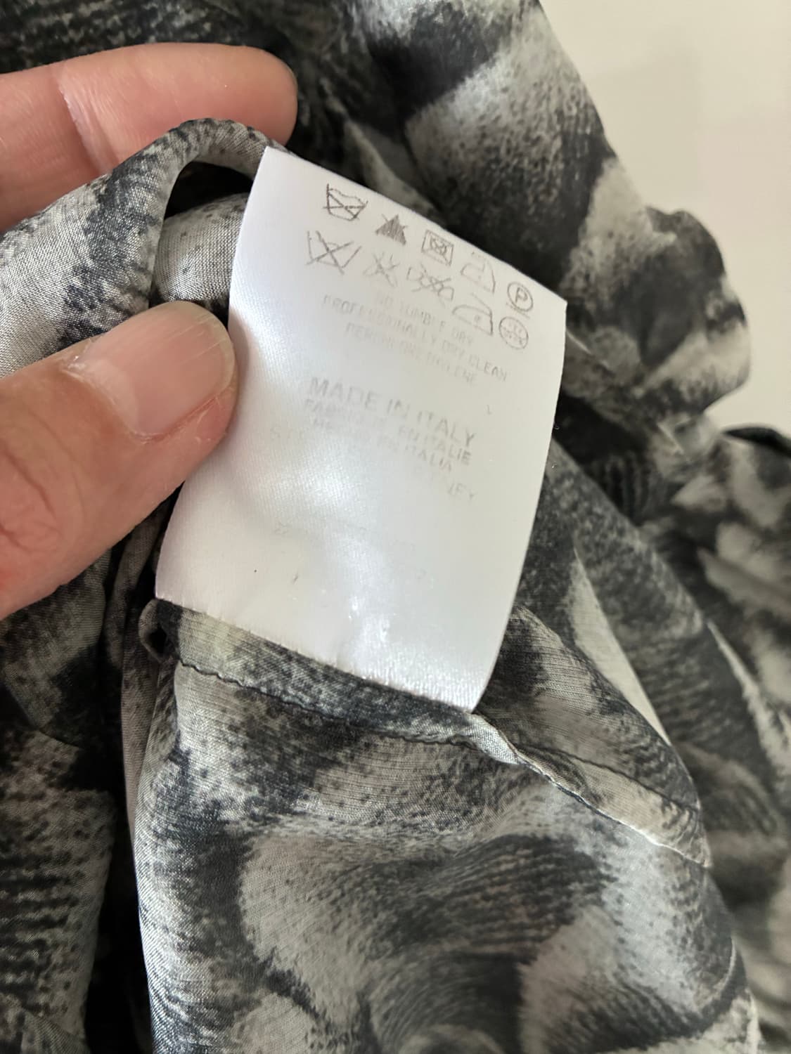 스텔라 매카트니 프린트 플레어 소매 블라우스 IT38 상품이미지7