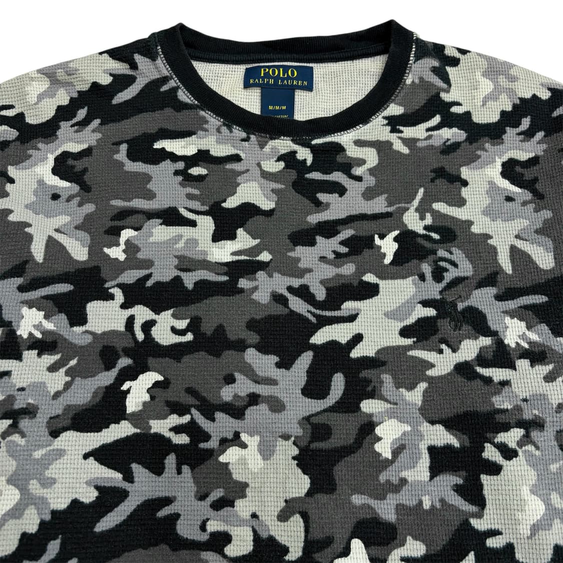 폴로 랄프로렌 카모 롱슬리브 얇은 니트 맨투맨 m 실측 100 L 정도 상품이미지3