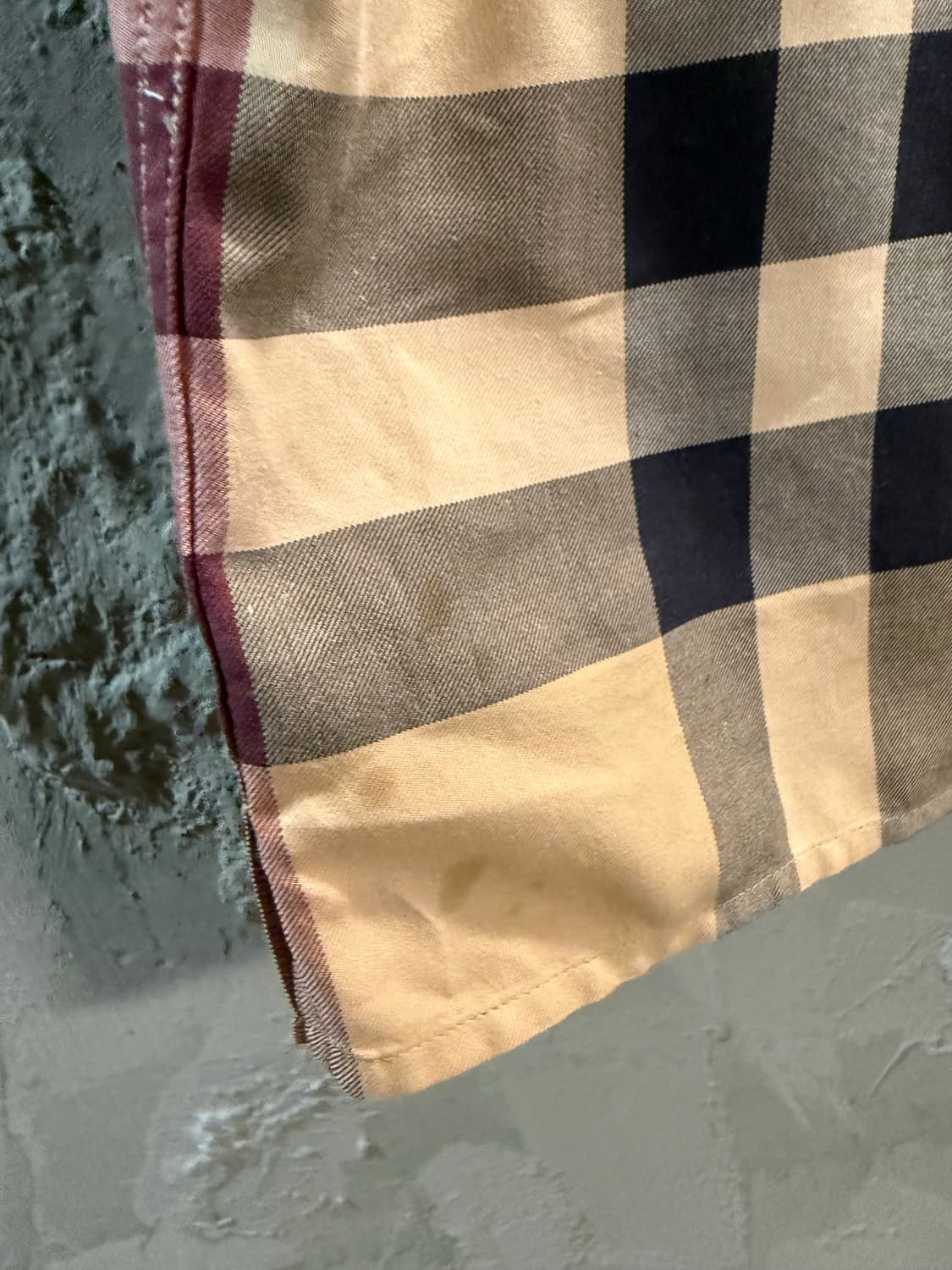 M 버버리 BURBERRY 런던 노바체크 반팔 셔츠 베이지 상품이미지8