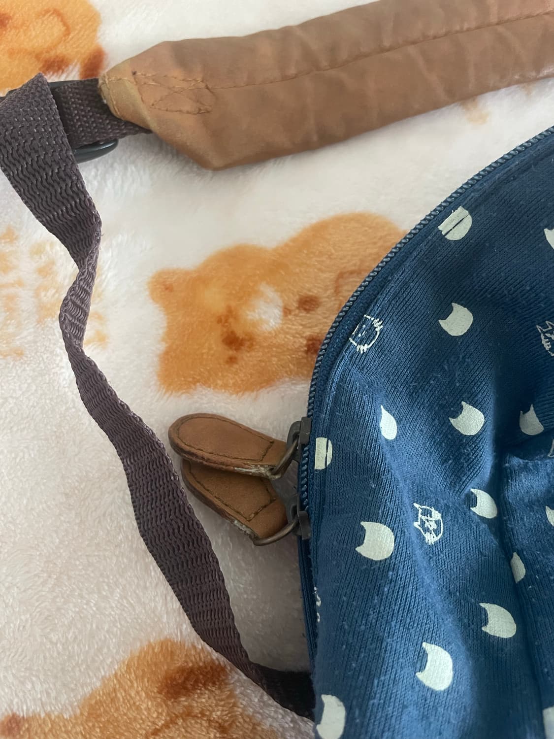 모리걸 빈티지 고양이 백팩 🐱💙 상품이미지3