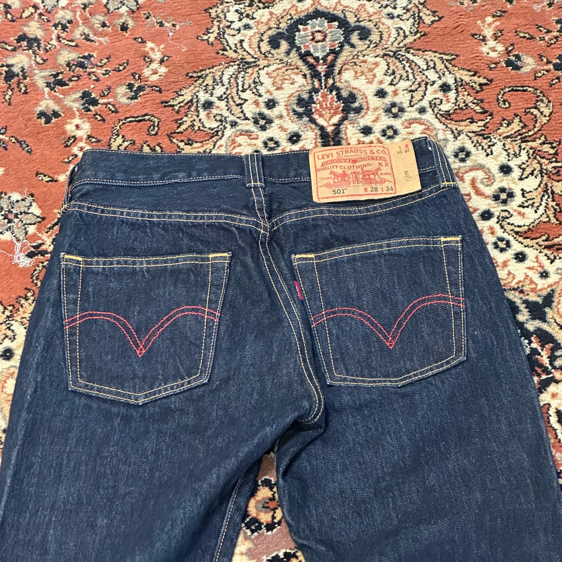 리바이스 501 한정판 데님팬츠 (28) 상품이미지2