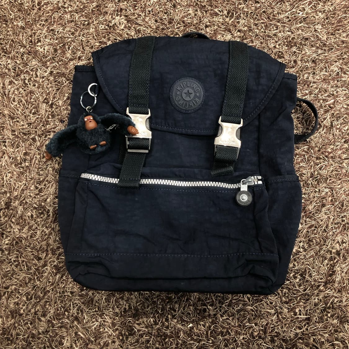 키플링 네이비 미니 백팩 상품이미지1