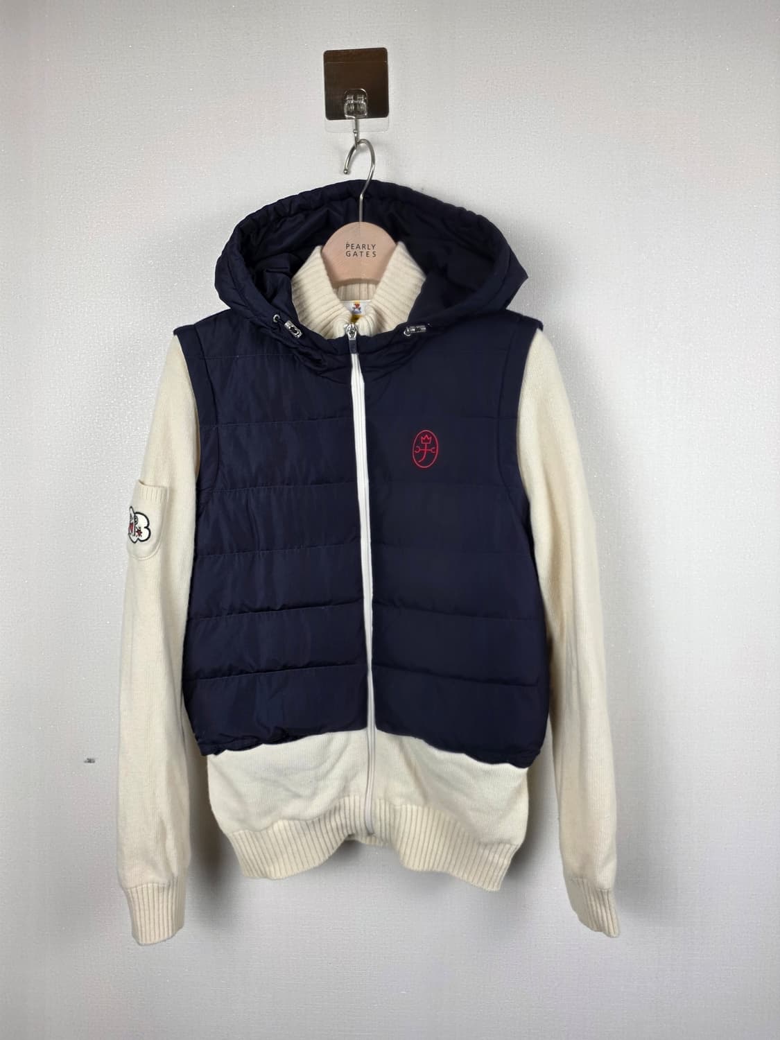 까스텔바작 여성 방풍 구스다운 니트 90 상품이미지1