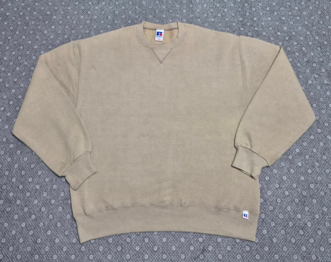 [L]90s MEXICO Made 러셀 베이지 스웻  -330 상품이미지1