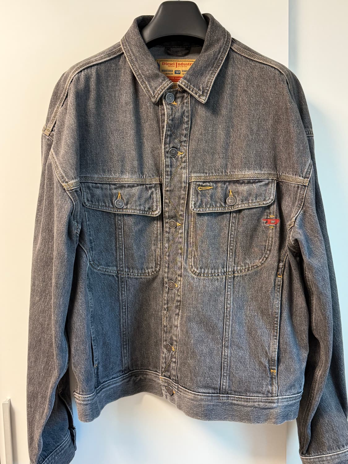 (XL) 디젤 남성 D 릴로 데님 재킷 상품이미지4