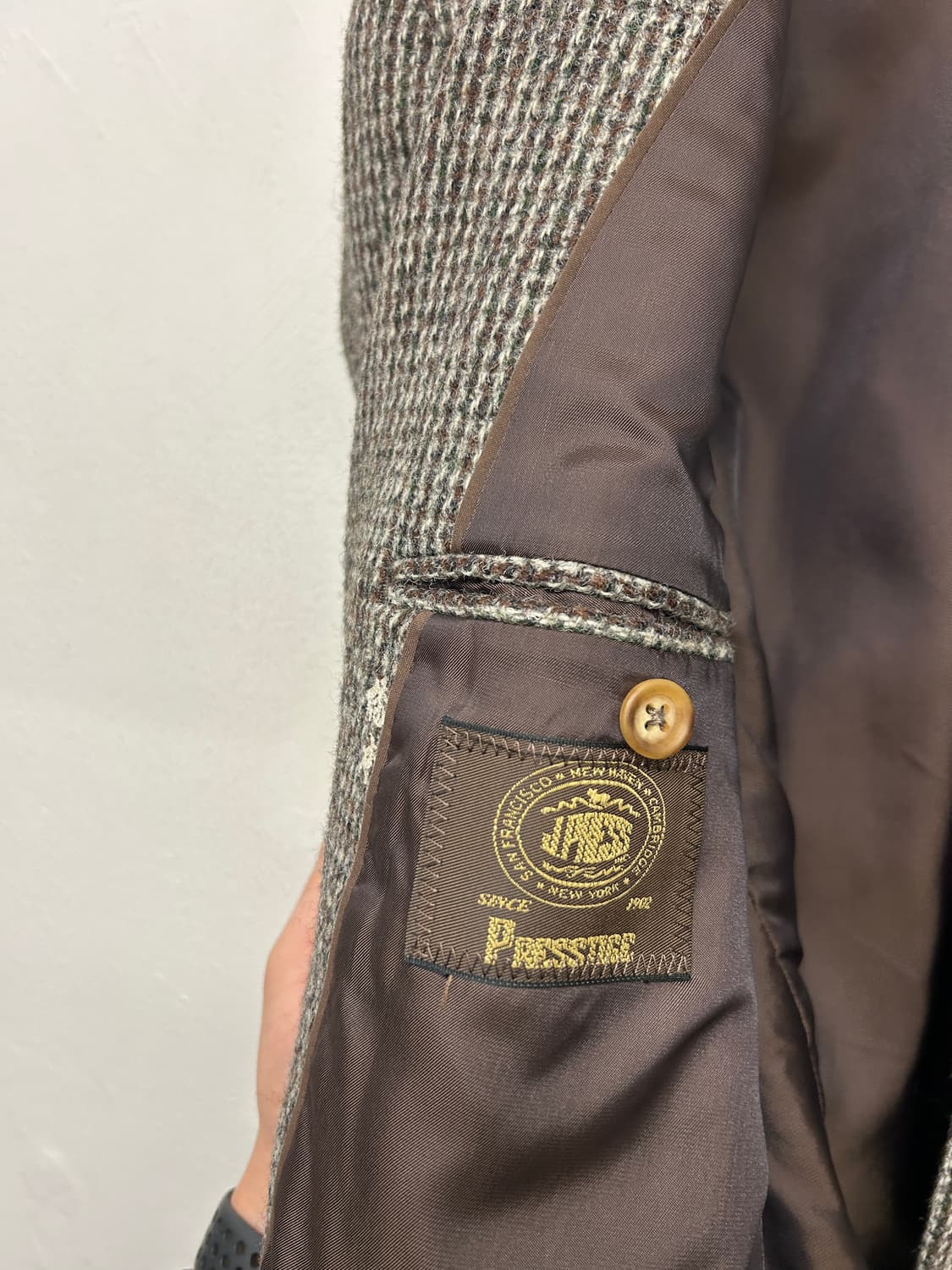 제이프레스 헤리스트위드 울 블레이저 상품이미지5