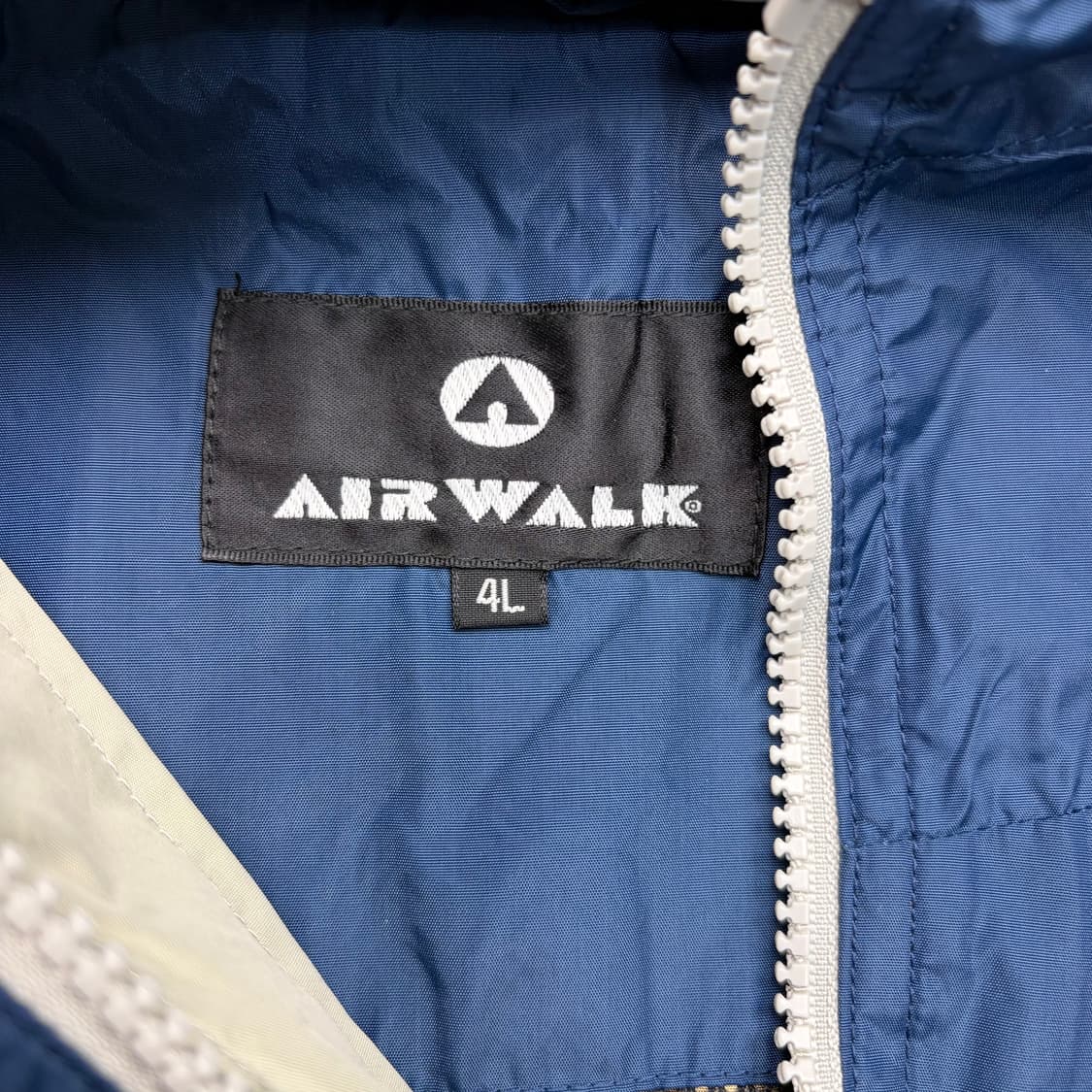 에어워크 올드스쿨 빈티지 배색 바람막이 4XL 상품이미지8