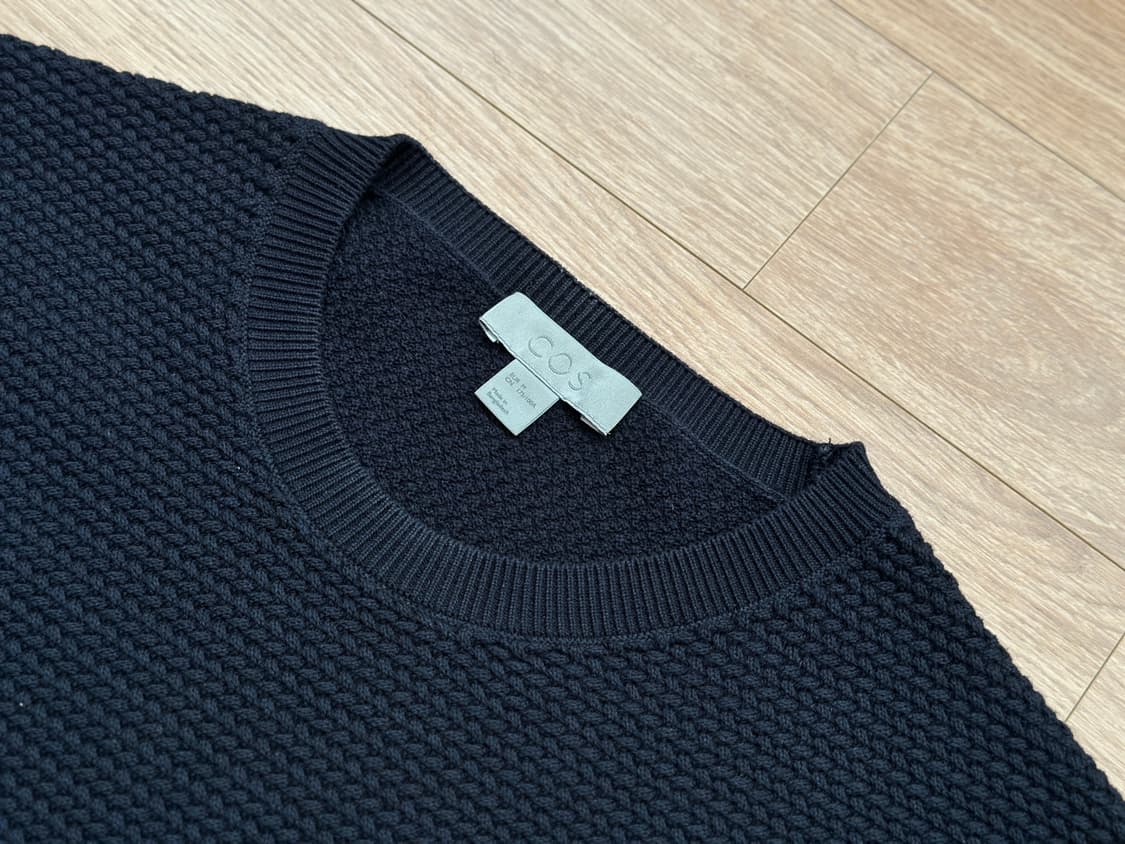 [COS]코스 스트럭처드 니트 스웨터 / 다크네이비 M 상품이미지3