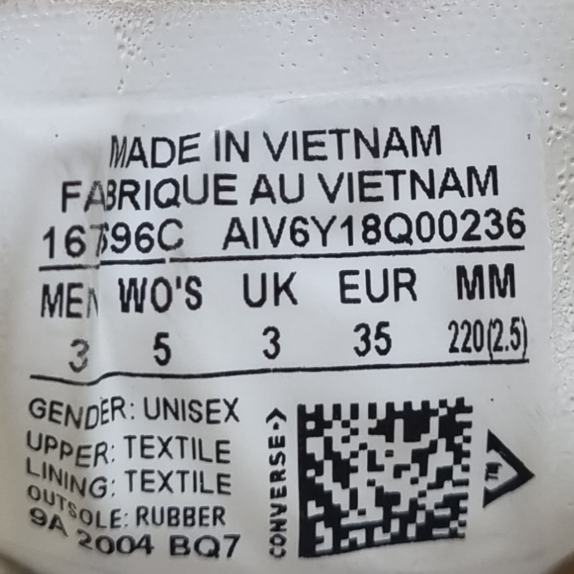 컨버스 척70  자수 레터링 하이탑220 상품이미지6