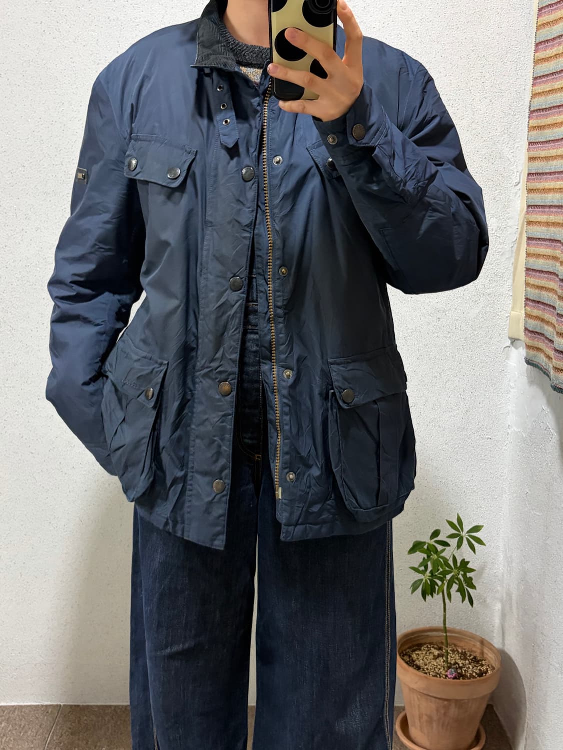 바버 인터네셔널 논왁스 자켓 상품이미지4