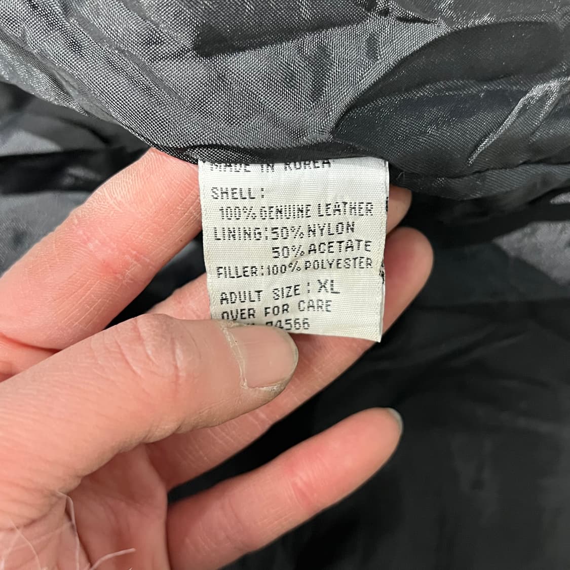 리얼레더 봄버자켓 s09193 상품이미지7