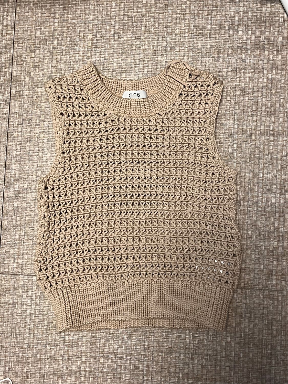 COS 청키 니트 베스트 XS 상품이미지1