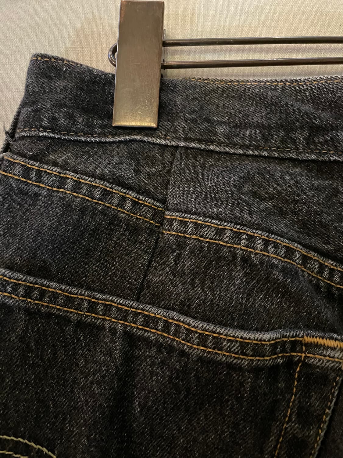 리바이스 501XX 블랙 데님 팬츠 상품이미지4