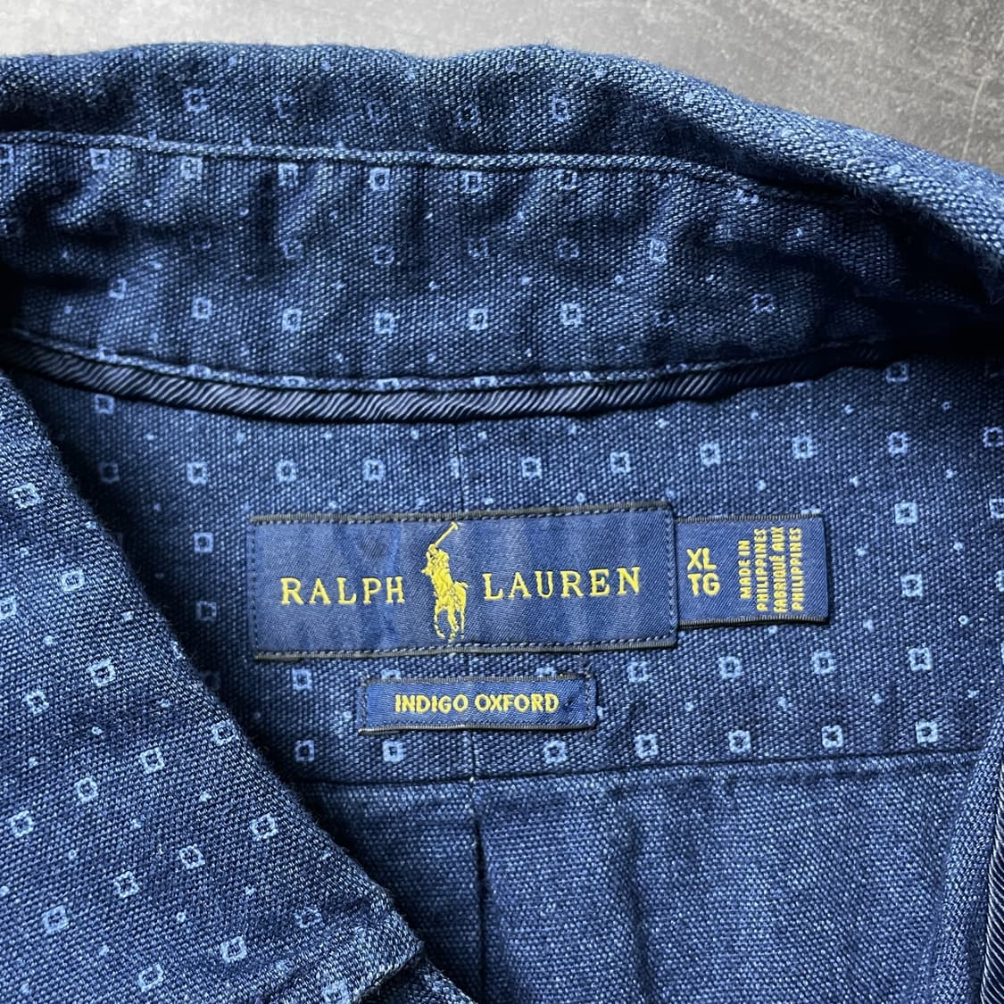 ALPH LAUREN 랄프로렌 빈티지 데님 코튼셔츠 상품이미지9