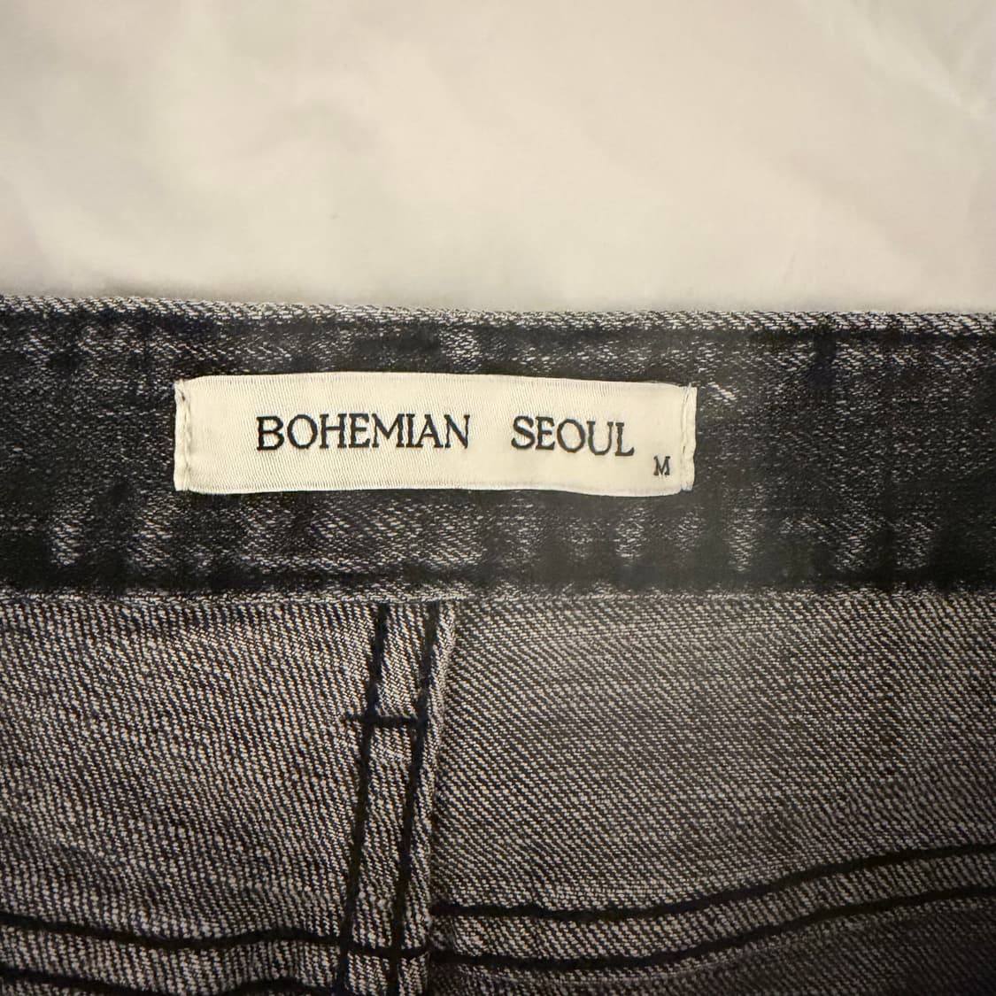 보헤미안서울 디스트로이드 스터드 팬츠 상품이미지6