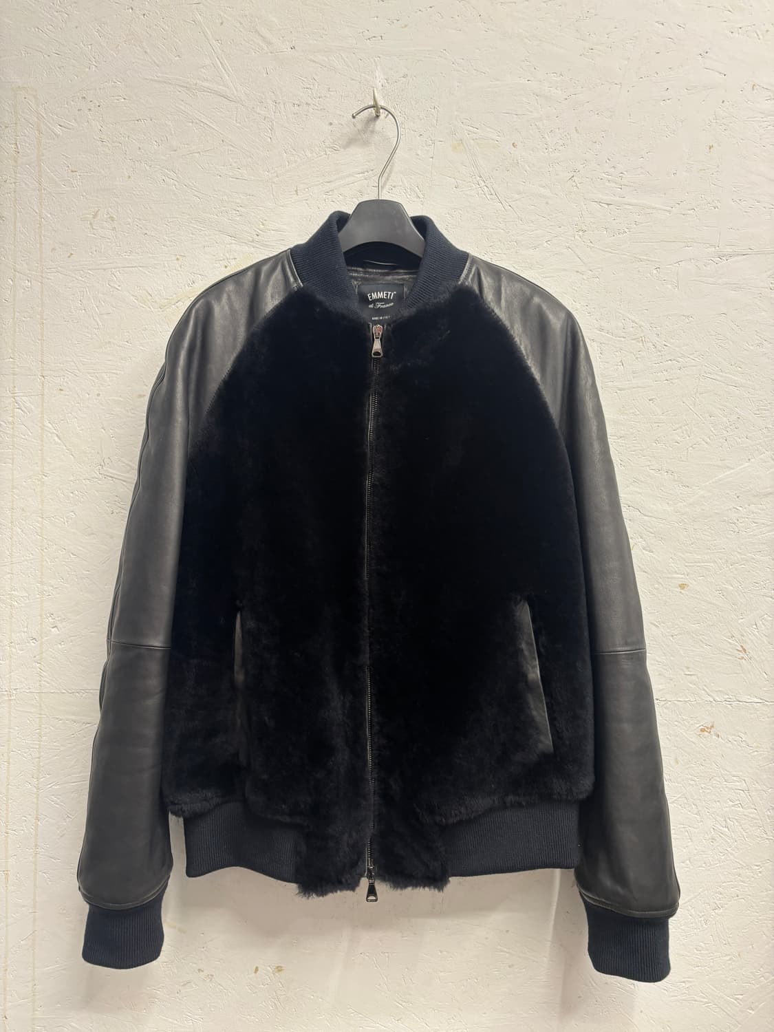 Emmeti di franco 레더 봄버 램스킨  상품이미지6