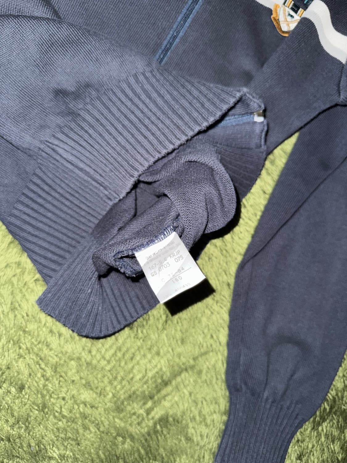 J.Press 제이프레스 Made in Japan 하이넥 니트 집업 상품이미지6