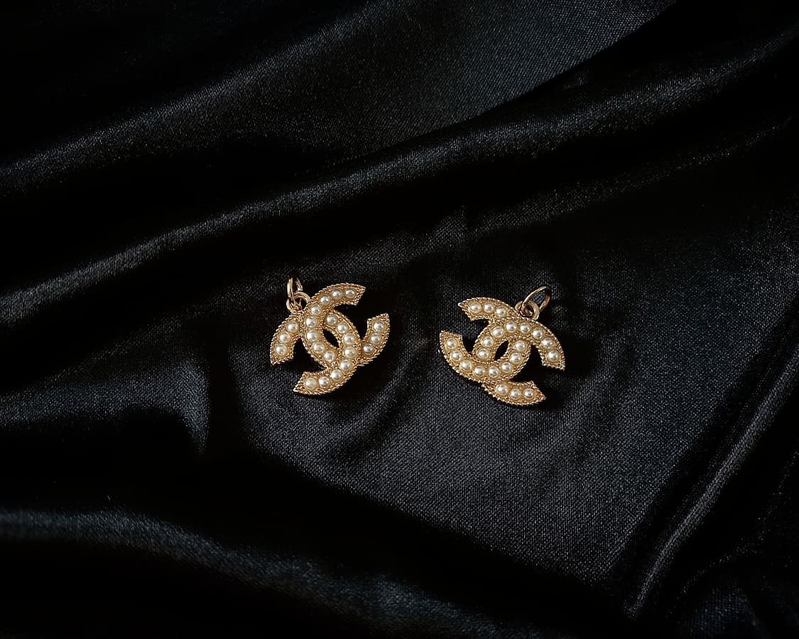 [chanel] 샤넬 빈티지 정품 참단추 업사이클링 목걸이 빈티지진주 상품이미지3