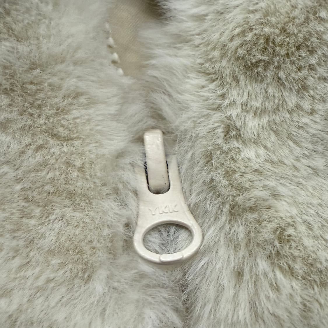 나이키 화이트 흰검 빅 스우시 퍼 자켓 털 집업 상품이미지7