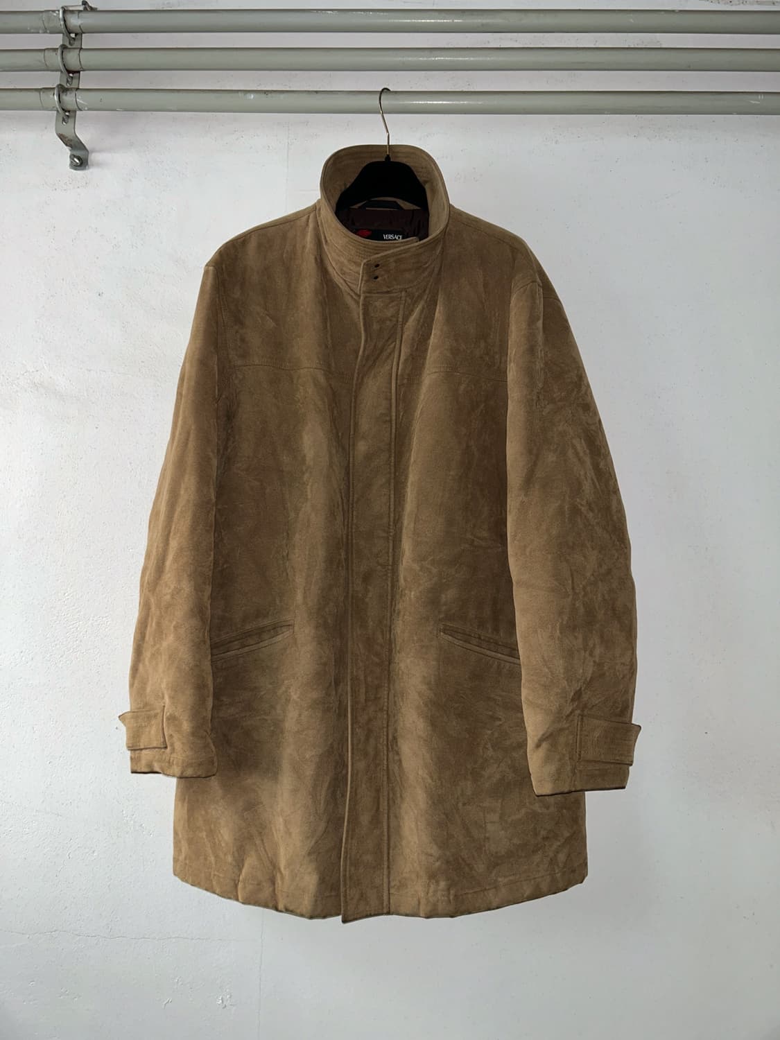 Versace Sport 1990s 스웨이드 코트 상품이미지1