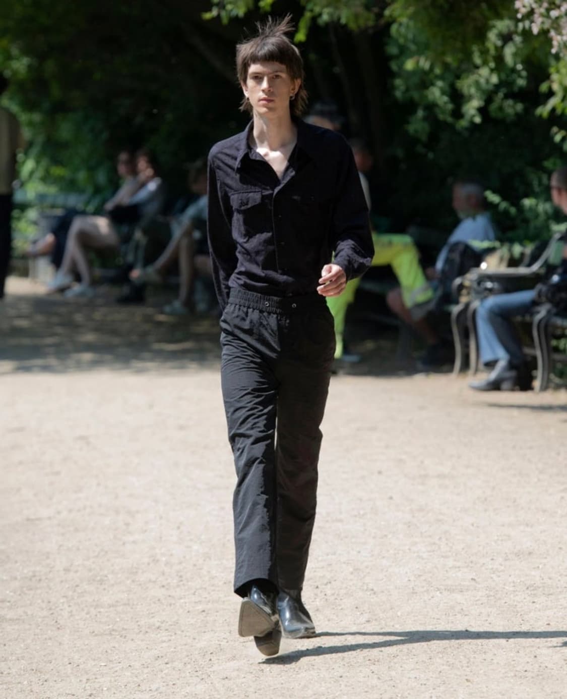 썬플라워 웨인 자카드 셔츠  상품이미지1