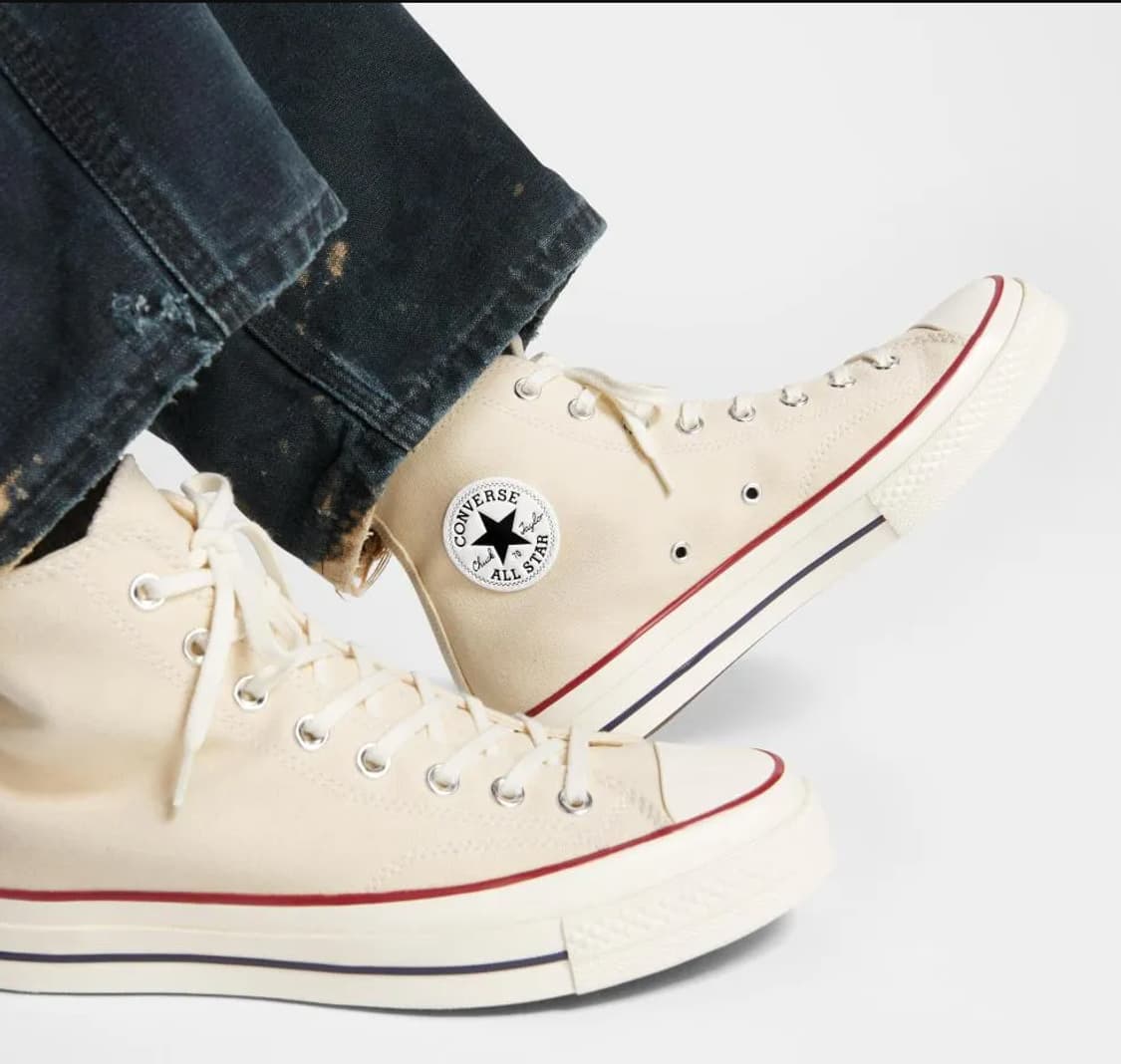 275 새제품) 컨버스 척 70 하이 파치먼트 162053C 남자 단화 상품이미지3