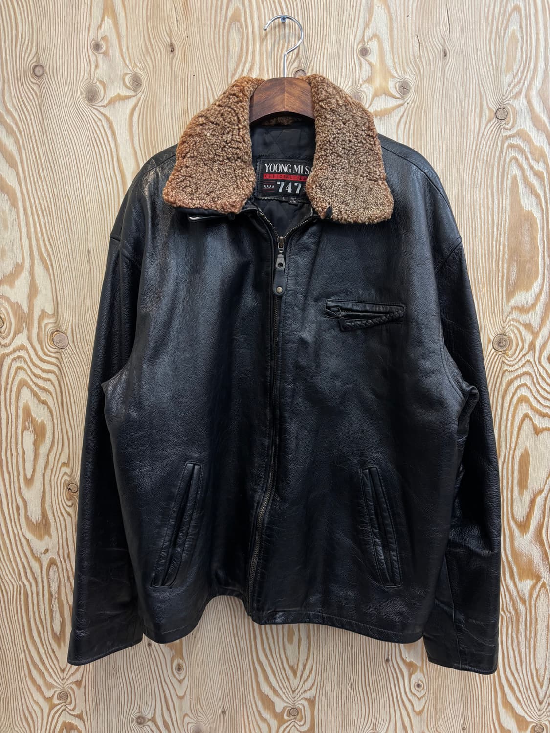 YOONG MISA 747 레더 자켓 상품이미지1