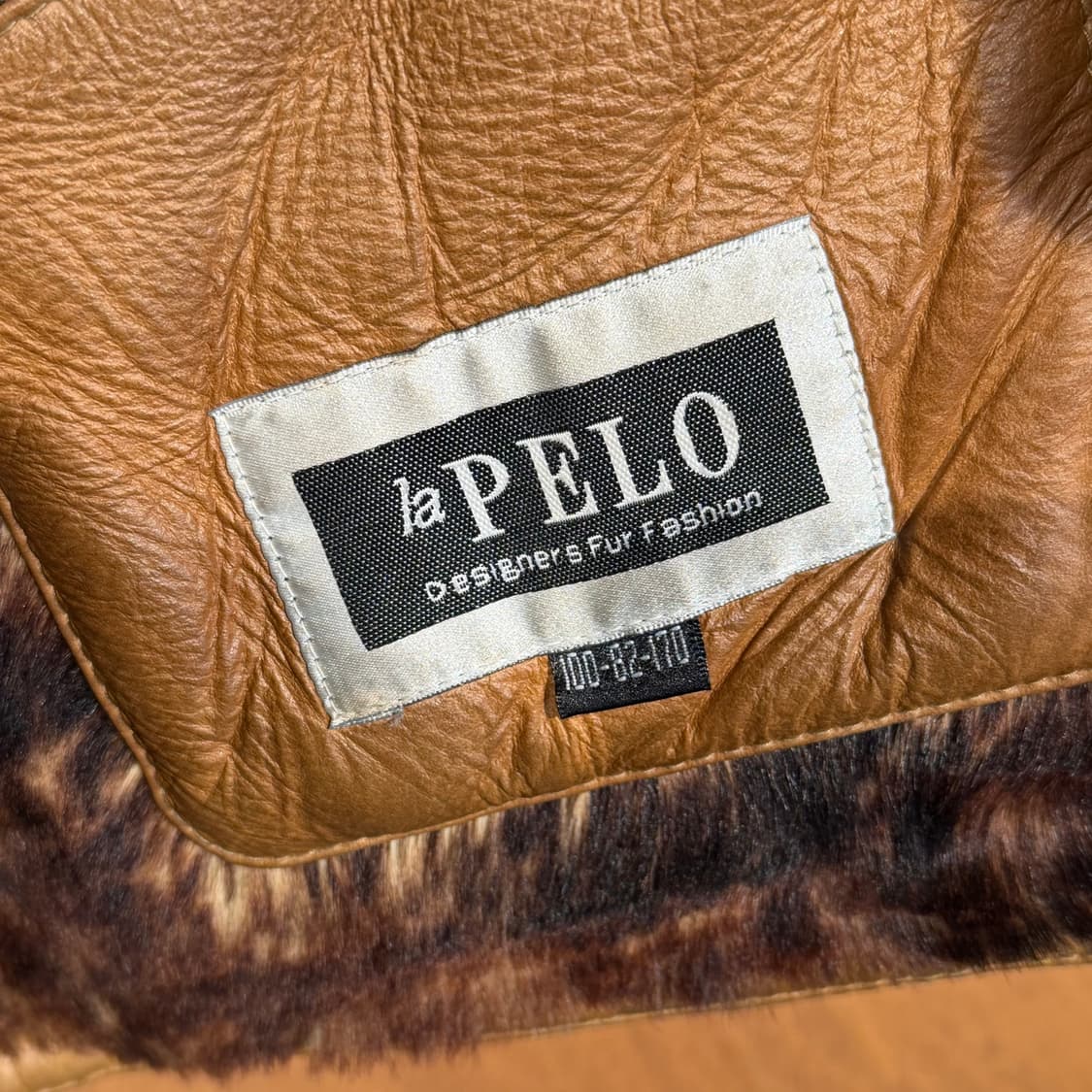 라펠로 오리지널 양가죽 양털 밍크 무스탕 코트 L 상품이미지2