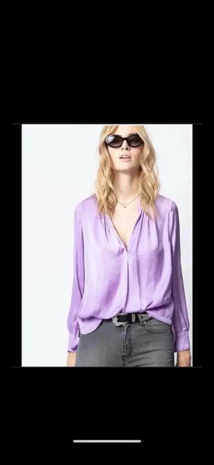 Zadig&voltaire 쟈딕앤볼테르 블라우스-택달린 새상품 상품이미지1