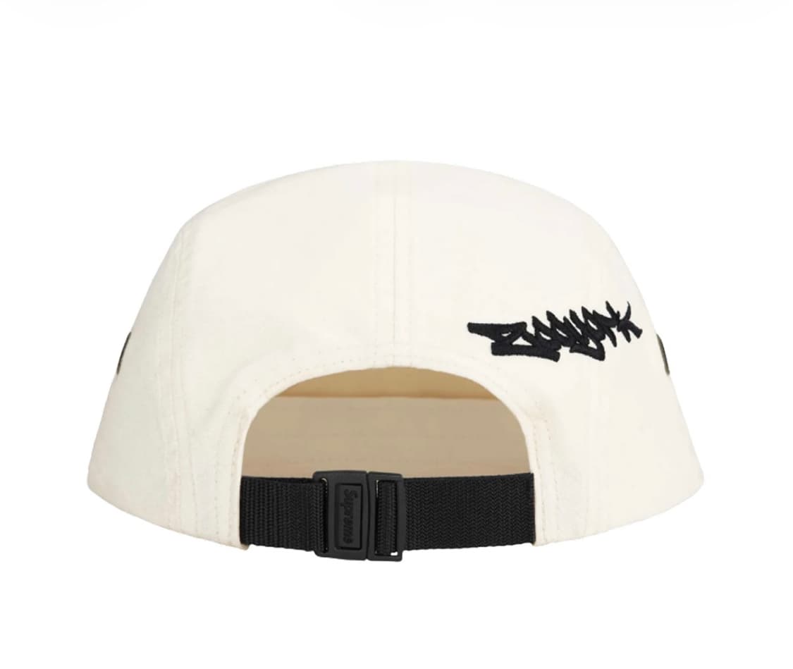 슈프림 x 주욕 캠프캡 화이트 - 25SS 상품이미지3