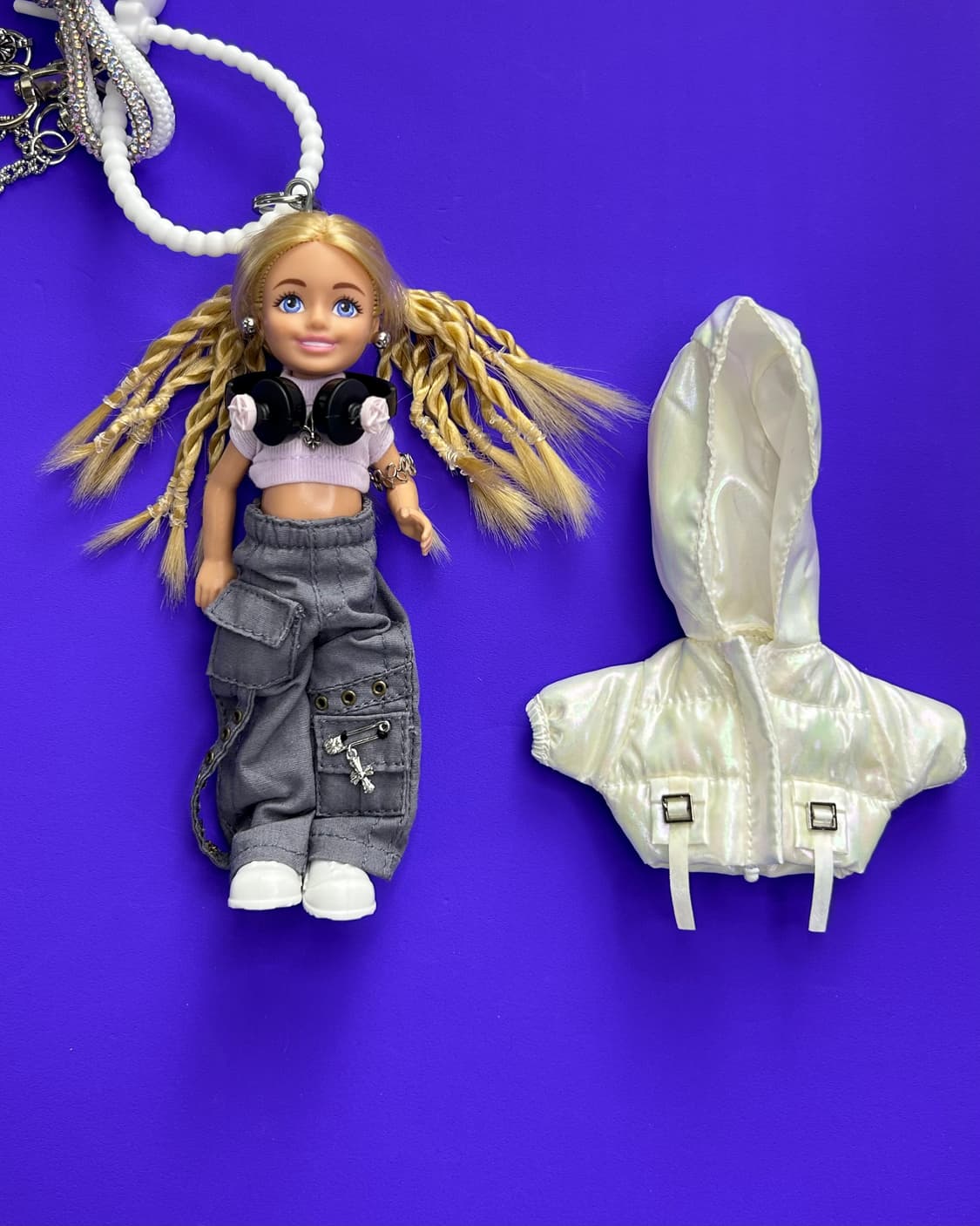 (19)바비키링 정품USA 마텔사 바비인형 커스텀키링 상품이미지4